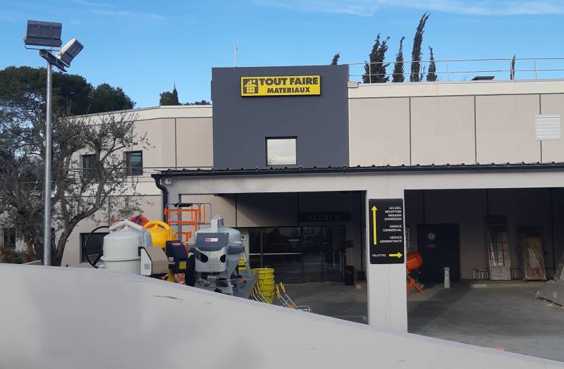 Magasin matériaux gros œuvre pour construction ou rénovation à Mougins Alpes Maritimes